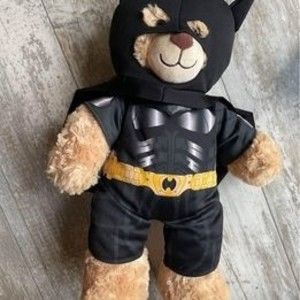 18” Build A Bear Batman Bear Anniversary Plush
